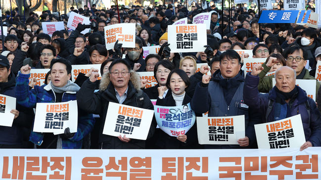 韩国在野党推动14日就弹劾案再次投票 